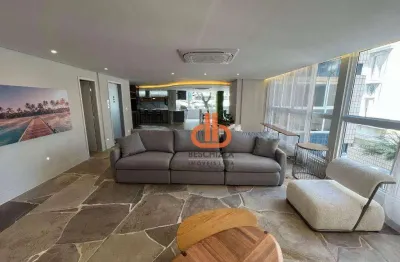 Apartamento alto padrão no coração do gonzaga – a poucos metros da praia três suítes duas vagas