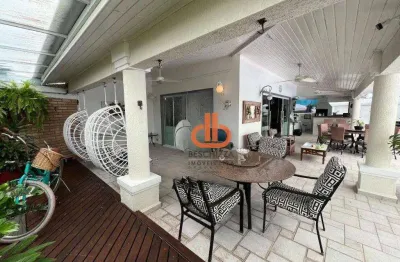 Casa alto padrão com 5 dormitórios à venda, 477 m² por r$ 8.500.000 - acapulco - guarujá/sp