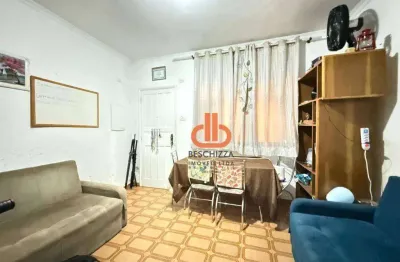 Apartamento com 2 dormitórios térreo à venda por r$ 350.000 - embaré - santos/sp