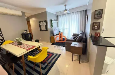 Apartamento Campo Grande Santos Dois Quartos Lazer Elevador