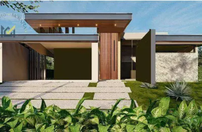Casa em condomínio (em construção) com 4 dormitórios à venda, 390 m² por r$ 3.800.000 - condomínio xapada parque ytu - itu/sp