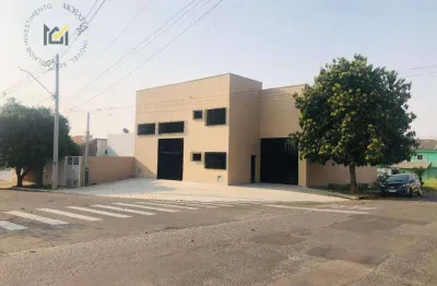 Galpão para alugar, 153 m² por r$ 4.500,00/mês - jardim santa marta - salto/sp