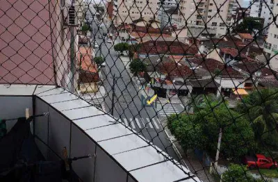 Apartamento com 1 dormitório à venda, 56 m² por r$ 275.000 - tupi - praia grande/sp