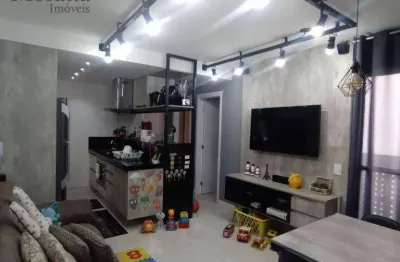 Apartamento com 2 dormitórios à venda, 48 m² por r$ 230.000,00 - edifício monte serrat residencial - salto/sp