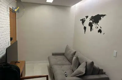 Apartamento com 2 dormitórios à venda, 42 m² por r$ 290.000 - residencial sollare - salto/sp