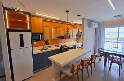 Apartamento com 2 dormitórios à venda por r$ 450.000 - edifício residencial altos do itaim - itu/sp