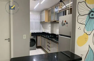 Apartamento com 2 dormitórios à venda, 45 m² por r$ 280.000,00 - residencial galena - salto/sp