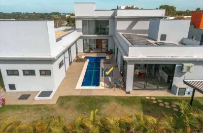 Casa em condomínio com 3 dormitórios à venda, 380 m² por r$ 3.490.000 - condomínio terras de mont serrat - salto/sp