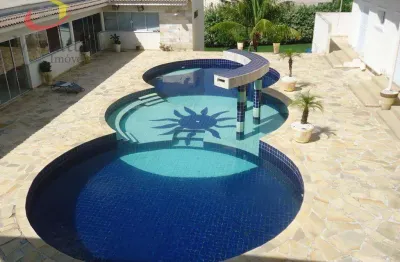 Casa em condomínio com 7 dormitórios à venda, 1200 m² por r$ 5.000.000 - condomínio monte belo - salto/sp