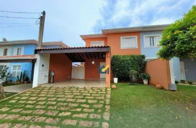 Casa em condomínio com 3 dormitórios para alugar, 151 m² por r$ 4.380/mês - condominio araucaria - salto/sp