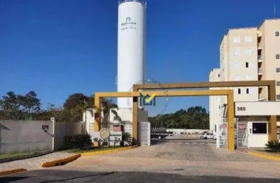 Apartamento com 2 dormitórios para alugar, 50 m² por r$ 1.600,00/mês - condomínio residencial pedra do sol - salto/sp