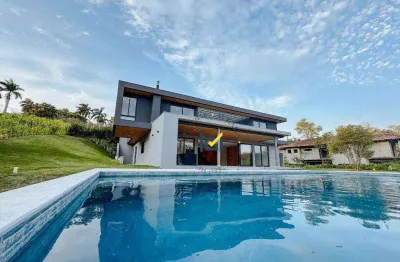 Casa em condomínio com 5 dormitórios à venda, 600 m² por r$ 10.000.000 - condomínio fazenda vila real de itu - itu/sp