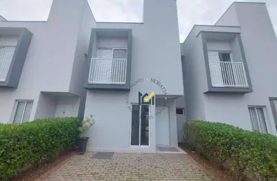 Casa em condomínio com 3 dormitórios para alugar, 110 m² por r$ 4.000/mês + iptu + condomínio - jardim sontag - salto/sp