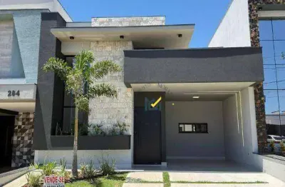 Casa em condomínio com 3 dormitórios à venda, 145 m² por r$ 1.270.000 - condomínio park gran reserve - indaiatuba/sp