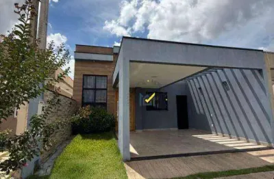 Casa em condomínio com 3 dormitórios para alugar, 103 m² por r$ 5.300/mês + iptu + condomínio - condomínio park real - indaiatuba/sp