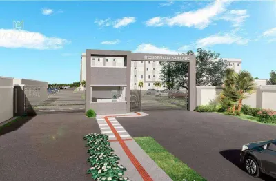 Apartamento com 2 dormitórios para alugar, 42 m² por R$ 1.650,01/mês - Residencial Sollare - Salto/SP