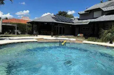 Casa em condomínio com 5 dormitórios para alugar, 460 m² por R$ 12.000/mês + IPTU + condomínio - Condomínio Haras Paineiras - Salto/SP