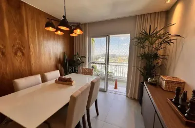 Apartamento para venda em arujá, jordanópolis, 3 dormitórios, 1 suíte, 2 banheiros, 1 vaga