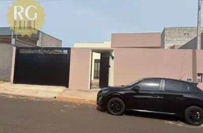 **casa em bady bassitt** 02 dormitórios, amplo espaço para futuras ampliações, por: