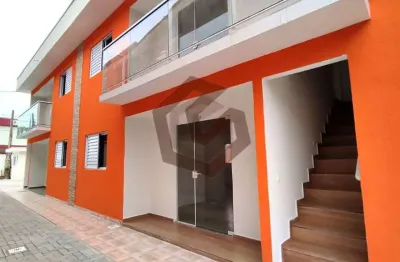 Villágio com 2 dormitórios na vila itapanhaú, centro de bertioga/sp