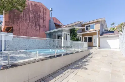 Casa com 3 quartos à venda na avenida general barreto viana, 277, chácara das pedras, porto alegre por r$ 1.899.000
