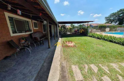Chácara com 3 dormitórios para alugar, 435 m² por r$ 8.000,00/mês - nova suiça - piracicaba/sp