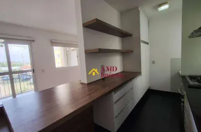 Apartamento com 2 dormitórios à venda, 61 m² por r$ 300.000,00 - gleba califórnia - piracicaba/sp
