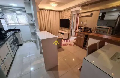 Apartamento com 2 dormitórios à venda, 45 m² por r$ 245.000,00 - ondas - piracicaba/sp