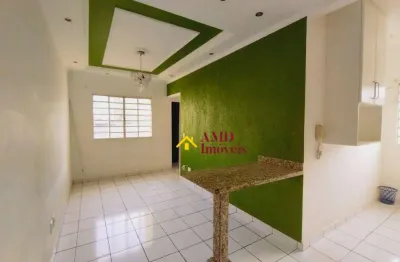 Apartamento com 2 dormitórios para alugar, 58 m² por r$ 1.196/mês - santa terezinha - piracicaba/sp