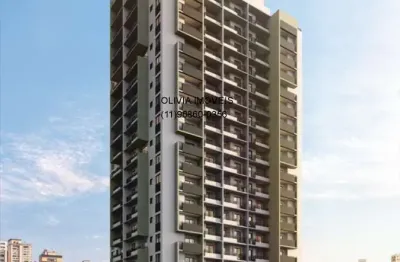 Apartamento studio residencial com 27mts, com terraço, na melhor localização do eixo brooklin berrini.