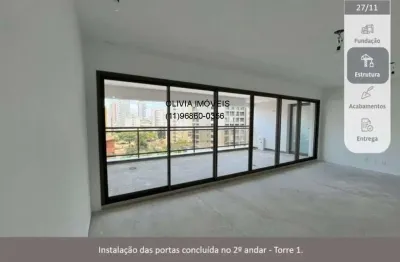 Apartamento a venda 162,50mts 4 dormitórios sendo 2 suítes, hall privativo, terraço com churrasqueira, 2 vagas em perdizes