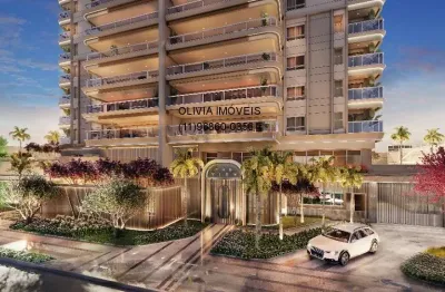 Apartamento a venda com 290mts, 4 suítes, terraço gourmet, 4 vagas e depósito na vila clementino.