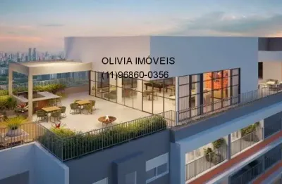 Apartamento a venda com 40mts, 2 quartos, terraço na vila mariana a 500m da espm e belas artes