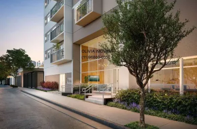 Apartamento a venda com 54mts 3 dormitórios sendo 1 suíte, terraço, 1 vaga, no jardim aurélia 550mts metrô santos imigrantes