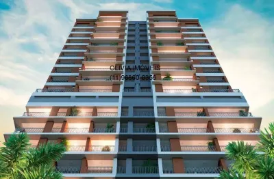 Apartamento a venda com 61mts, 2 dormitórios, 1 suíte, terraço gourmet, 1 vaga na vila clementino.