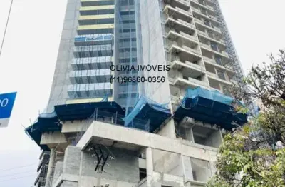 Apartamento com 44,39mts com 1 suíte, terraço, 1 vaga em pinheiros, na av. pedroso de morais.