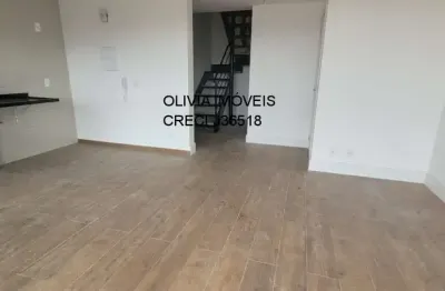 Apartamento duplex a venda com 79mts, 2 suítes com pisos porcelanato, terraço, 1 vaga, com depósito a 300m do metrô saúde.