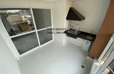 Apartamento a venda com 88mts 3 quartos, 1 suíte, terraço com churrasqueira, 2 vagas na vila romana
