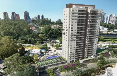 Apartamento a venda com 94mts, 3 dormitórios, 1 suíte, sala ampla integrada ao terraço,  2 vagas na vila andrade.