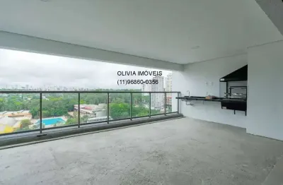 Imponente apartamento à venda em são paulo-sp, no jardim das acácias: 4 quartos, 4 suítes, 3 salas, 5 banheiros, 3 vagas e 180m².