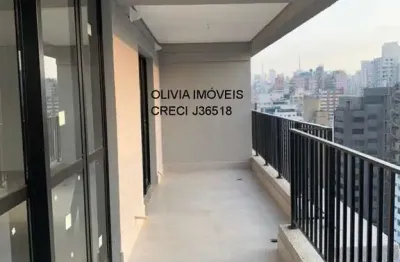 Apartamento com 60mts 2 dormitórios sendo 1 suíte, terraço, 1 vaga, próximo av angélica em higienópolis.