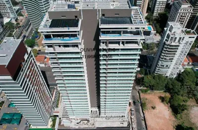 Espetacular apartamento de luxo no coração de são paulo - ibirapuera, 4 suítes, 3 salas, 6 banheiros, 4 vagas, 298,33m².