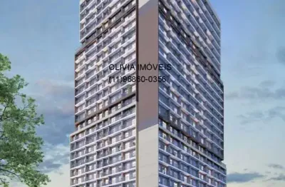 Apartamento com 1 quarto à venda na rua doutor antônio bento, 100, santo amaro, são paulo, 30 m2 por r$ 276.000
