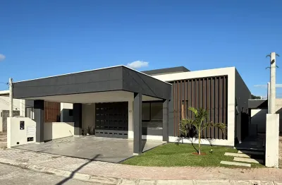 Execelete casa no condominio lantai comn3 suites , espaço gourmet.