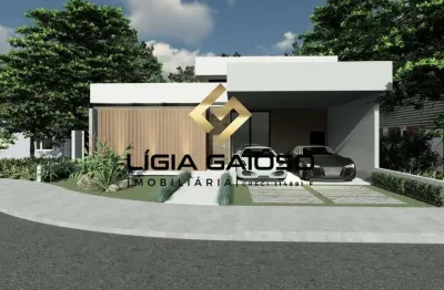 Linda casa térrea 177m² 3 suítes no golden park! previsão agosto/22