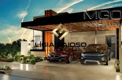 Maravilhosa casa térrea no cond. reserva rudá 163m² 3 dorms! previsão ago/22