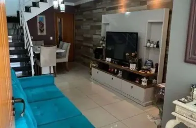 Sobrado para venda em santo andré, jardim jamaica, 3 dormitórios, 1 suíte, 2 banheiros, 2 vagas