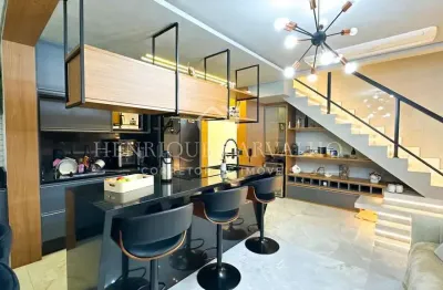 Apartamento duplex para venda em são bernardo do campo, jardim do mar, 2 dormitórios, 2 suítes, 3 banheiros, 1 vaga