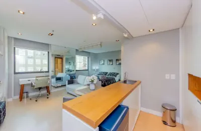 Flat para venda em vila nova conceição com 1 quarto, 30.5m²