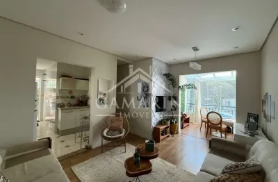 Apartamento garden de 76m², 2 dormitórios, sacada fechada em vidro, vaga de garagem.